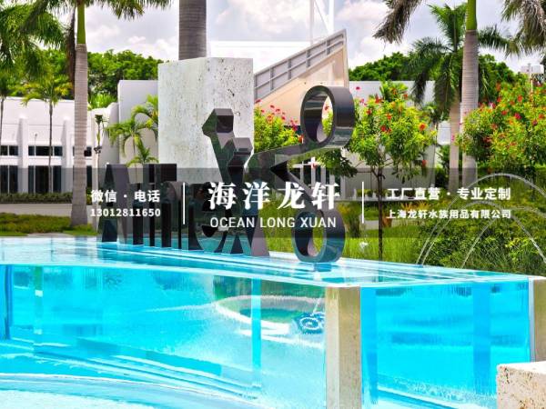 亚克力无边际泳池