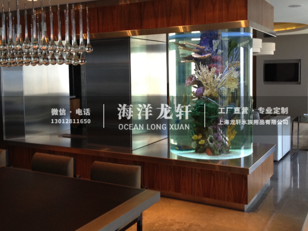 公司亚克力圆柱缸定制案例